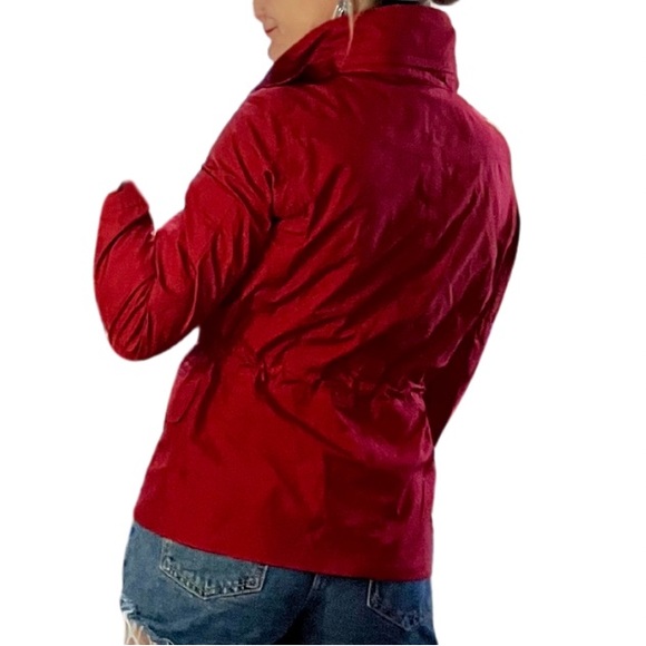 Burberry Red Utility Jacket (Size: S) - Picture 11 of 12